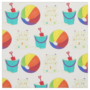 Tissu Sand Toys Summer Beach Ball Bucket Pail Castle