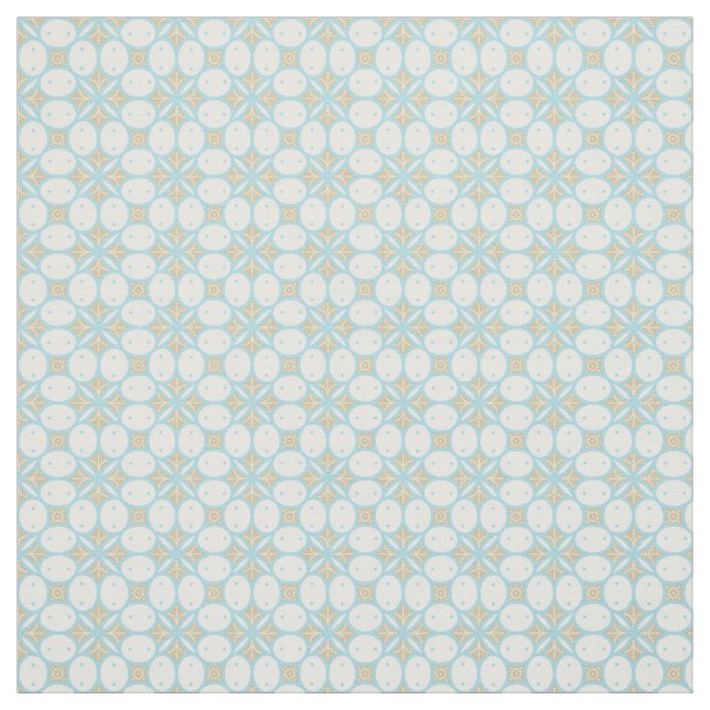Tissu sans couture de motif de batik dans l'Aqua (Échantillon)