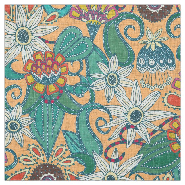 Tissu sarilmak apricot (Échantillon)