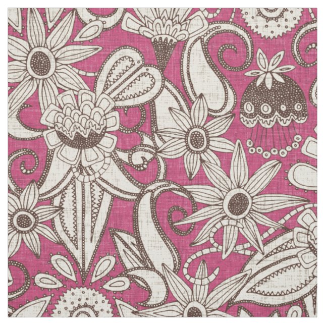 Tissu sarilmak rose brun (Échantillon)