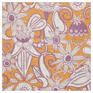 Tissu sarilmak tangerine damson