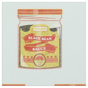Tissu Sauce au haricot noir