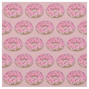 Tissu Saupoudrer de noix de muscade rose givrée Saupoudr