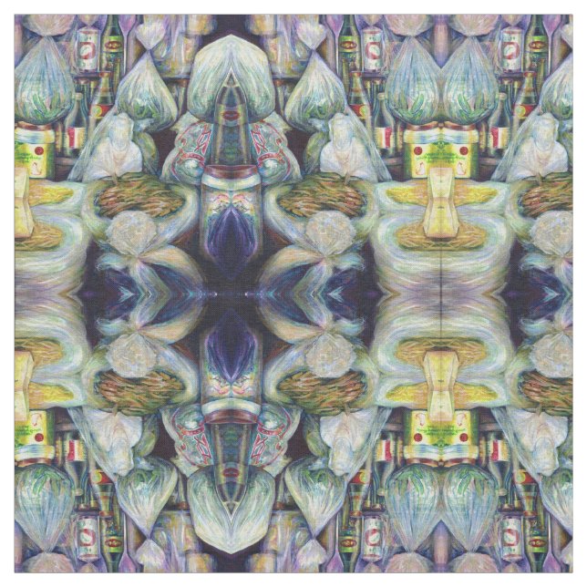 Tissu Saveurs séchées à Singapour (Échantillon)