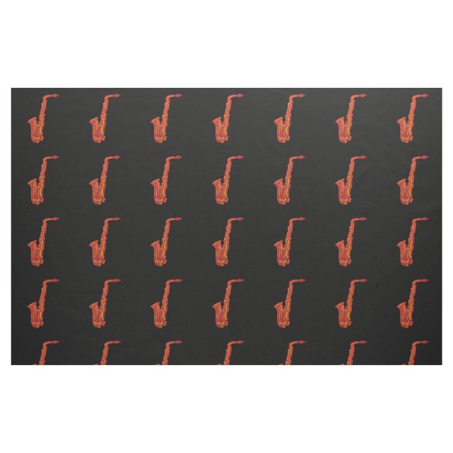 Tissu Saxophone (Fat Quarter)