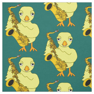Tissu Saxophone Chick