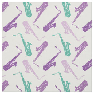 Tissu Saxophone Musicien de groupe de jazz