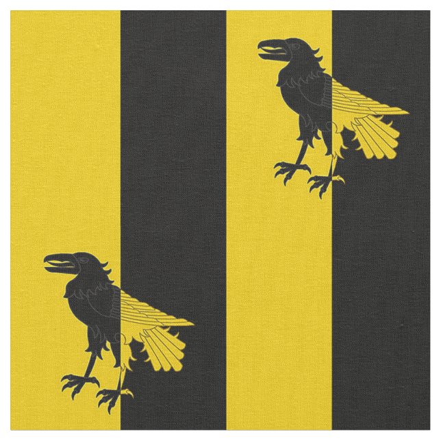 Tissu SCA Champcorbeau Populace Badge Fabric (Fermer)