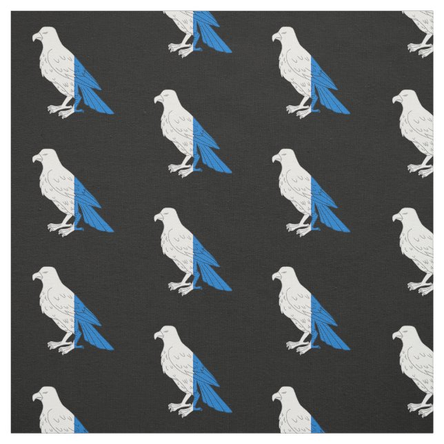 Tissu SCA Falcon's Keep Populace Badge Fabric (Échantillon)
