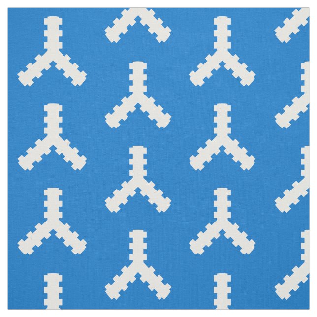 Tissu SCA Twin Moons Populace Badge Fabric (Échantillon)