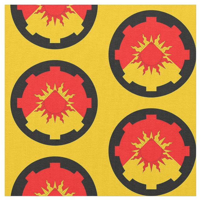 Tissu SCA Vulcanfeldt Badge de Populace Fabric (Fermer)