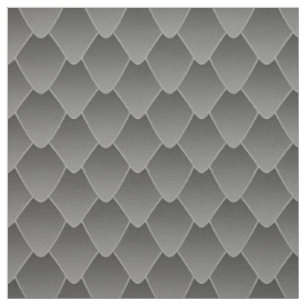 Tissu Scales de dragon gris
