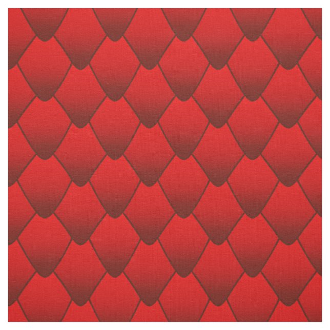 Tissu Scales Red Dragon (Échantillon)