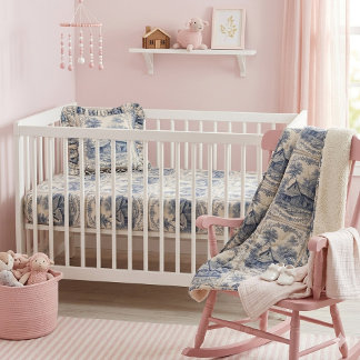 Tissu Scène rustique de ferme toile de Jouy de style cam
