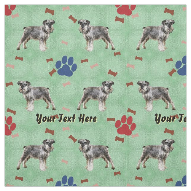 Tissu Schnauzer Art (Échantillon)