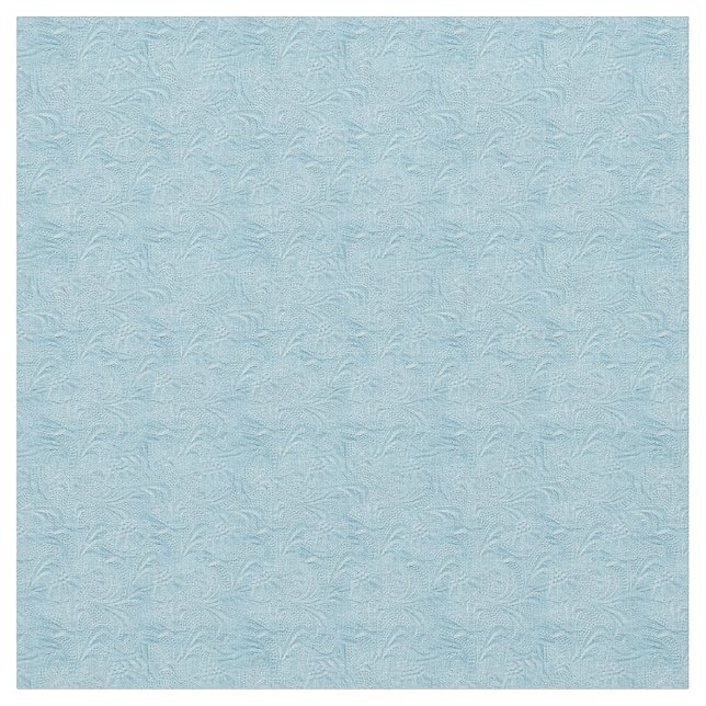 Tissu Sculpture bleue texturée dessin à répétition (Fermer)