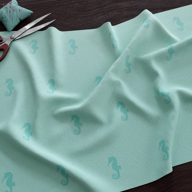 Tissu Seahorse Pattern Fabric (Seahorse pattern fabric just for you)