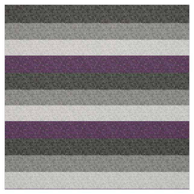 Tissu Seamless Repeating Asexual Pride Pixel Flag  (Échantillon)
