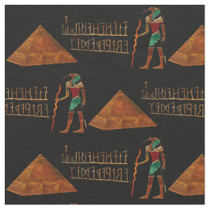 Tissu Secrets anciens THOTH 3D Egyptian Scifi