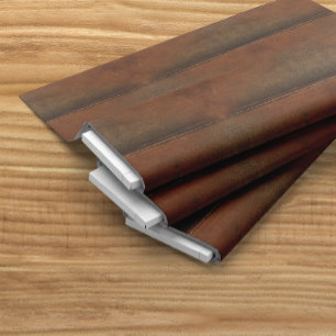 Tissu Selle Up Tan Faux Cuir