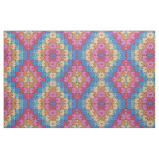 Tissu Sensibilisation sur l'autisme - Bleu Rose - Pièces