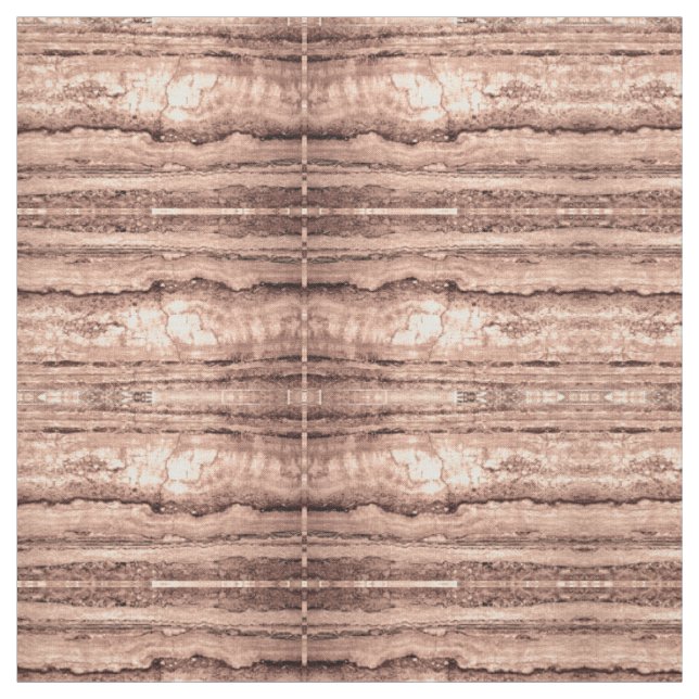 Tissu Sépia beige brun moderne brûlé granit orange (Échantillon)