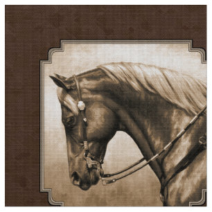 Tissu Sepia Brown