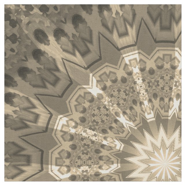 Tissu sépia solaire  (Fermer)