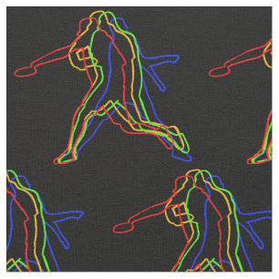 Tissu Séquence de la ligne de conduite de golf de disqu