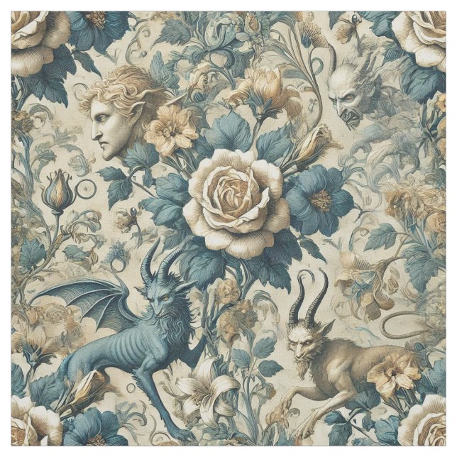 Tissu Serenade gothique - Carrelage de déclaration victo (Échantillon)