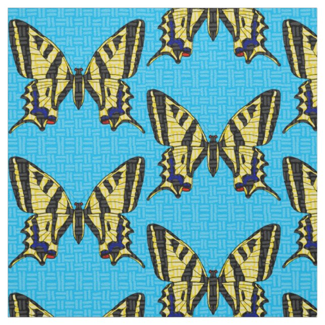 Tissu sergé de coton Swallowtail (Échantillon)