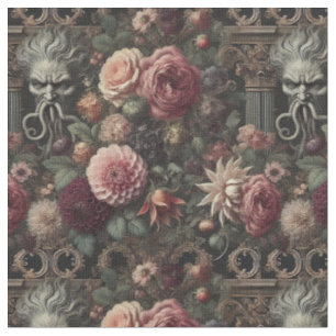 Tissu Sermon du Bloomeater - Carrelage classique gothiqu