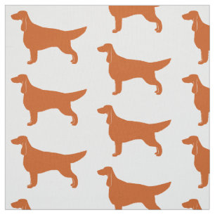 Tissu Setter irlandais