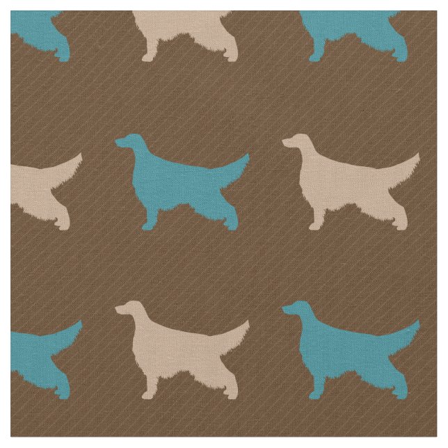 Tissu Setter irlandais (Fermer)