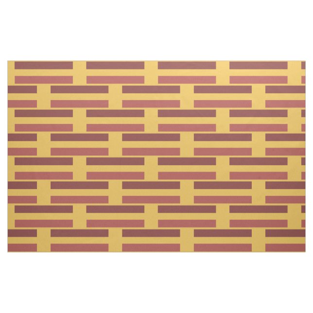 Tissu SEULEMENT DES STRIPES DE COULEUR - mélange marsala (Yard)