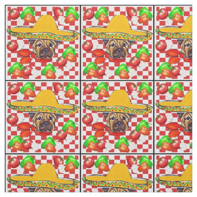 Tissu Shar-Pei (Échantillon)