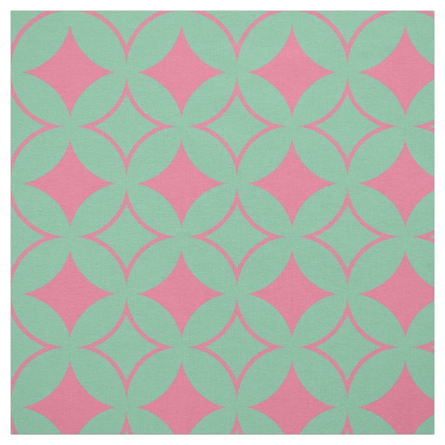 Tissu Shippo de menthe et de corail (Échantillon)
