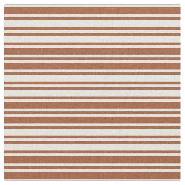 Tissu Sienna et Motif beige (Fermer)