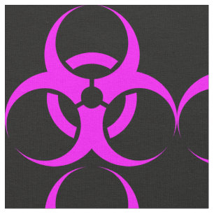 Tissu Signe rose Geeky de Biohazard