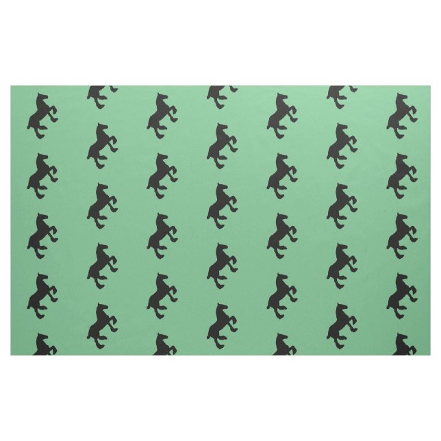 Tissu Silhouette de cheval de trait (Fat Quarter)