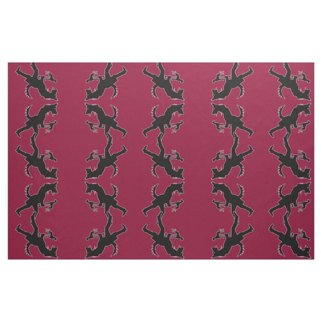 Tissu Silhouette de chien de berger (Fat Quarter)