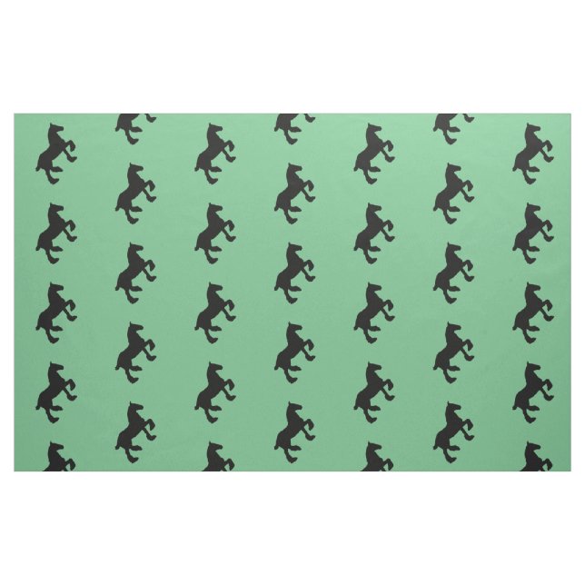 Tissu Silhouette du cheval (Fat Quarter)