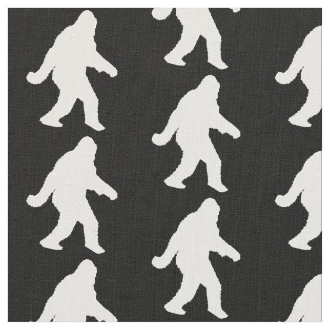 Tissu Silhouette Sasquatch (Fermer)