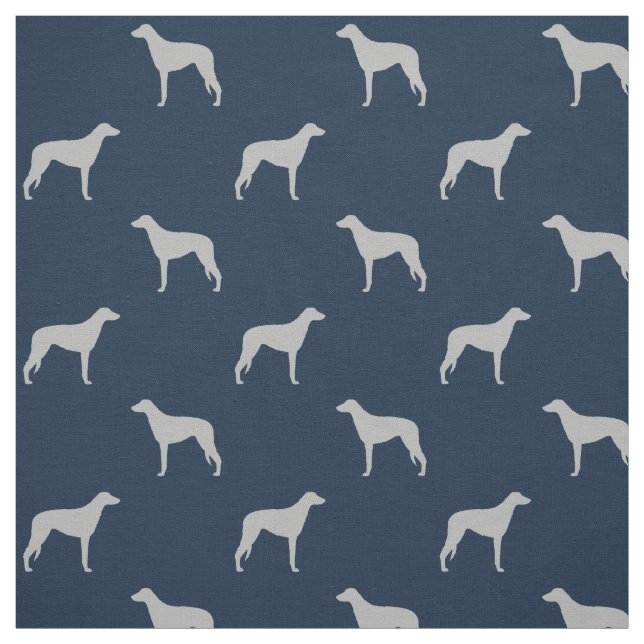 Tissu Silhouettes écossaises de chien de détergent (Échantillon)