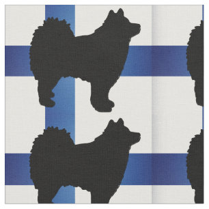 Tissu silo finlandais flag-finland.png de lapphund