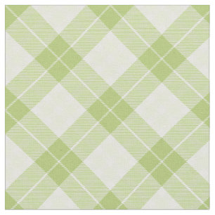 Tissu Simple Plaid Unisex Motif Lumière Vert Rustique