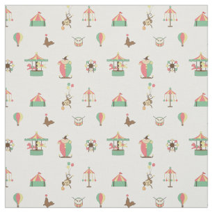 Tissu Singe vintage de clown de décor de crèche de