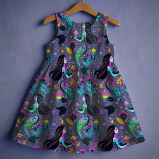 Tissu Sirène lumineuse