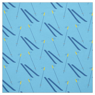 Tissu Ski Ski Hiver