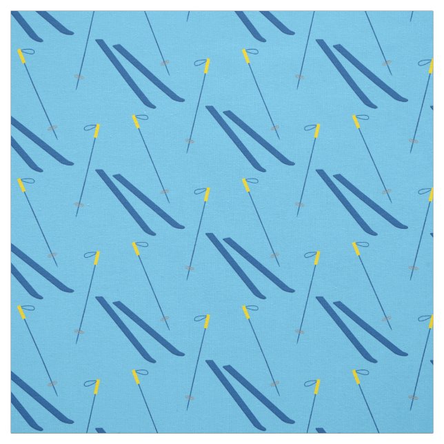 Tissu Ski Ski Hiver (Échantillon)